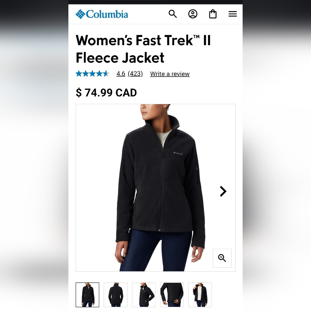 Columbia Women's Fast Trek II Jacket